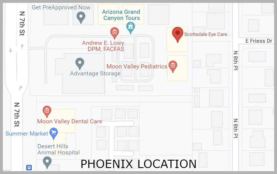 Map of Phoenix Location