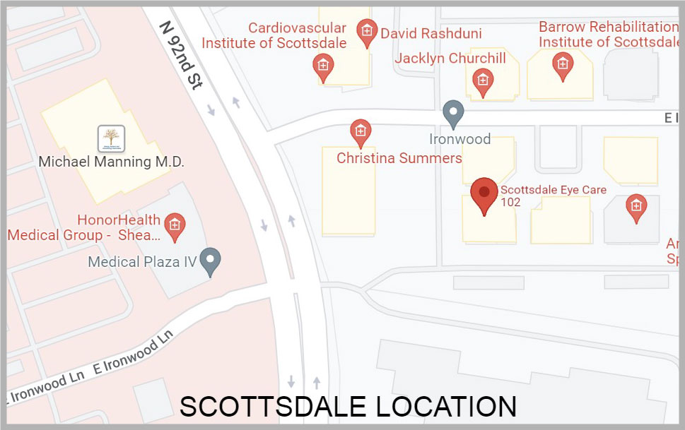 Map of Scottsdale Location